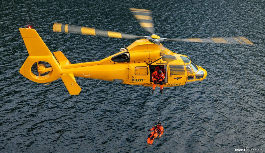 helicopter news May 2024 Talon Awarded Pacific Marine Pilot Service