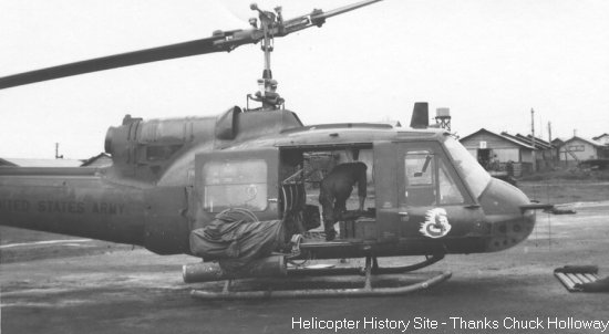 Bell 204/205 UH-1 helicopters in Vietnam