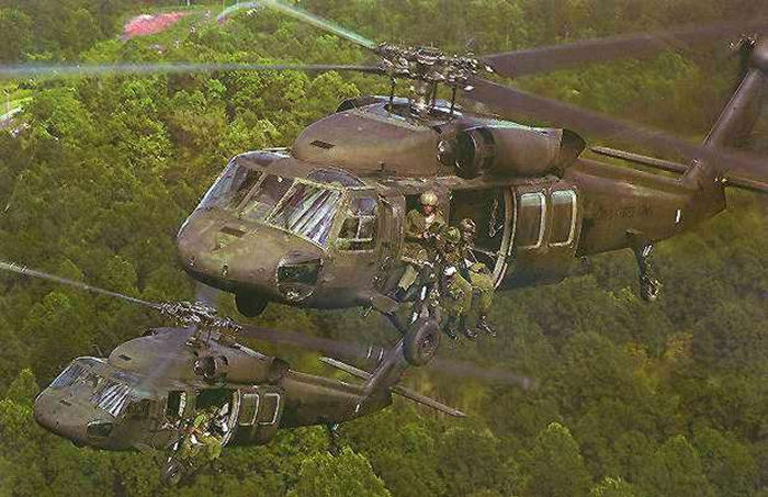 Black Hawk and UH-1N for Colombia