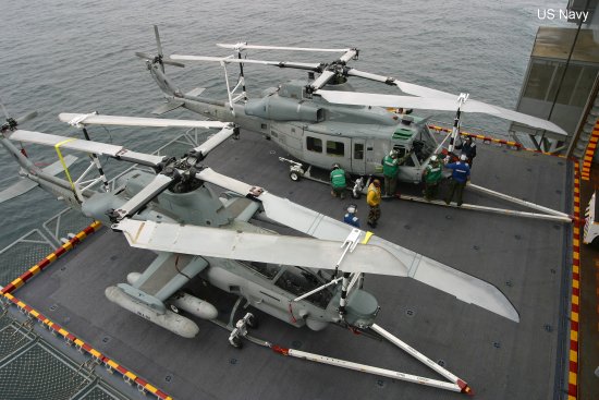 AH-1Z/UH-1Y complete first sea trials