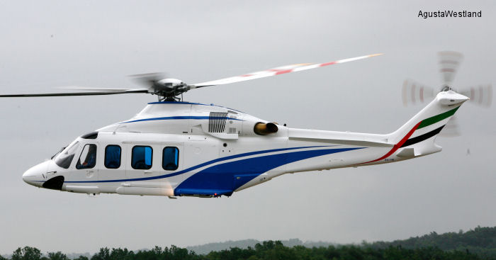 Dubai Air Wing Order Two VVIP AW139s