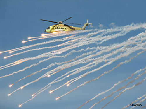helicopter news April 2007 S-92 Proves Capability to Deploy Missile Defense Measure