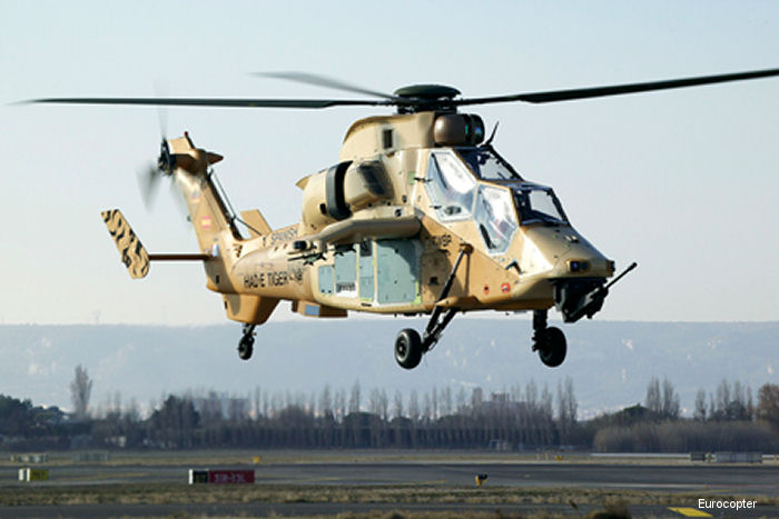 helicopter news December 2007 Tiger HAD for Spain Performed Maiden Flight