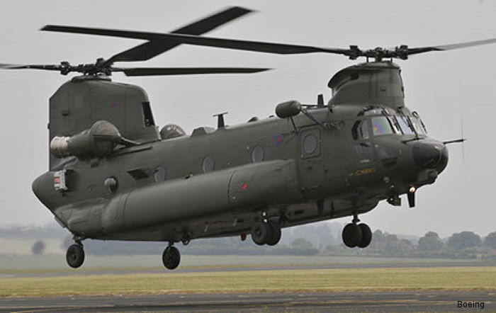 Boeing Delivers 1st Mk3 Chinook to UK Royal Air Force