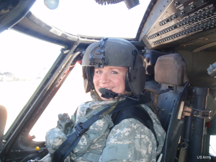 Female Black Hawk Helicopter Pilot in NC Army National Guard