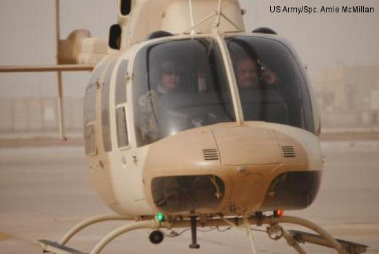 helicopter news December 2010 Three Bell 407 to Iraq
