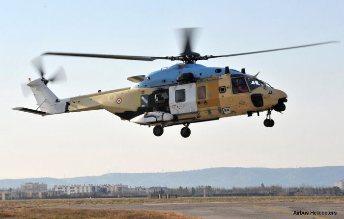 helicopter news December 2010 NH90 TTH for Spain Maiden Flight