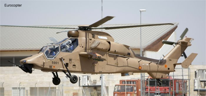 helicopter news September 2010 Tiger HAD  Tests Begin in Spain