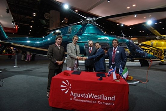 Firefly S.p.A of Chile Takes Delivery of an AW119Ke Helicopter