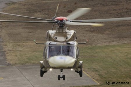 helicopter news December 2011 AW189 Completes Its Maiden Flight