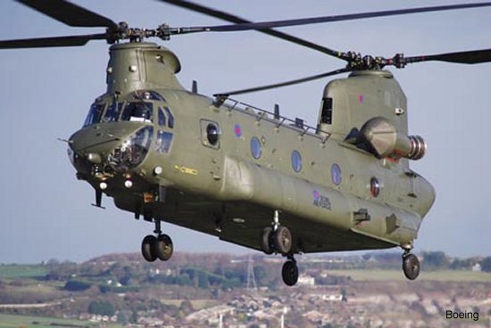 Boeing Begins Flight Testing UK Chinook Mk4