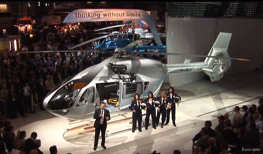 helicopter news March 2011 Eurocopter Unveils the EC145T2