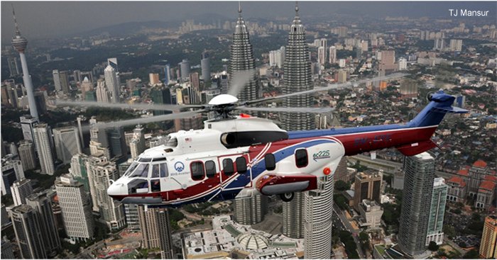 Two new orders of Eurocopter EC225 confirmed at LIMA 2011