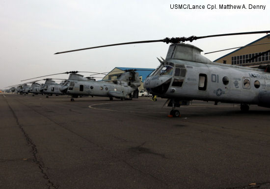 HMM-265 support relief efforts, Operation Tomodachi