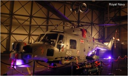 Hangar party at Yeovilton to celebrate 40 years of the Lynx