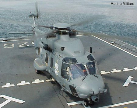 Italian Navy Takes Delivery of Its First NH90 NFH