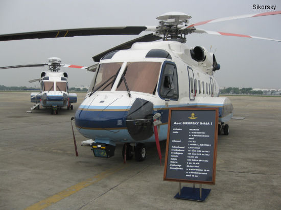 helicopter news May 2011 Royal Thai Air Force received 3 VVIP S-92