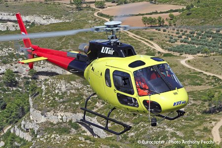 Eurocopter Vostok delivers first AS350B3e to UTair Aviation