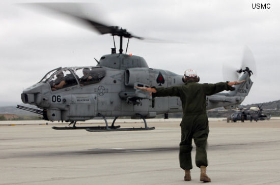 HMLA-267 conducts their final flight of the Whiskey