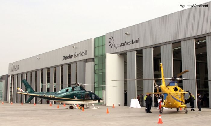 Aviasur is AgustaWestland Service Centre in Chile
