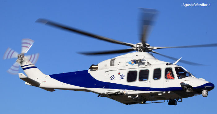 Beijing Police orders two AW139s