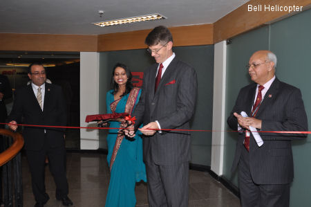 Bell Helicopter Opens New Facility in India