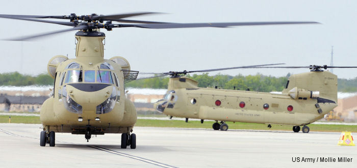 1st Infantry Division receives new Chinooks