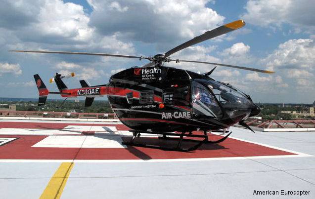 EC145 in Service for Air Care of Cincinnati