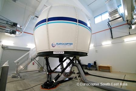 Eurocopter South East Asia Dauphin AS365N3+ Simulator