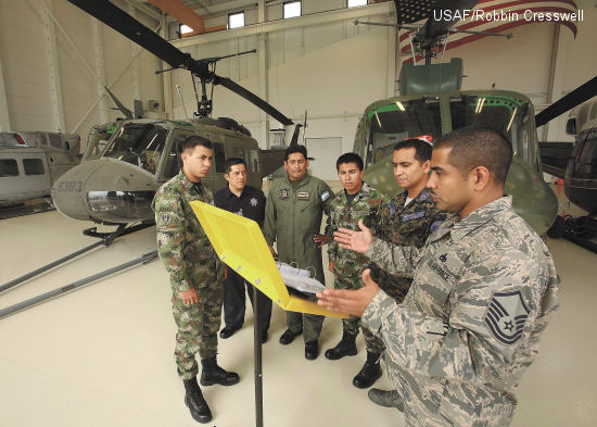 New home for Huey: Army UH-1H finds a place at IAAFA