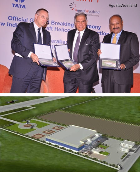 Ground Breaking Ceremony for Indian Rotorcraft