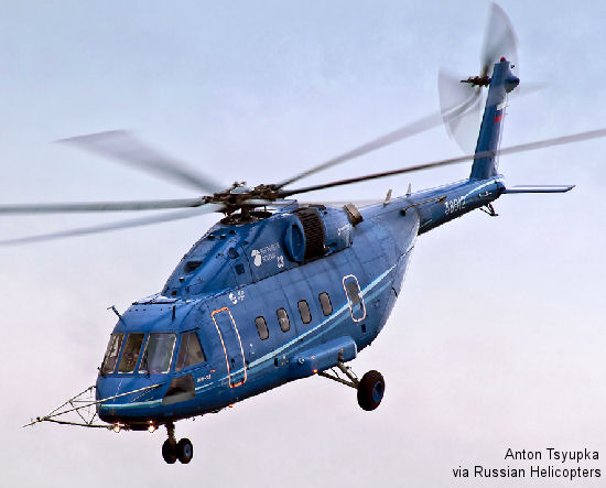Mi-38 sets altitude record for 10/20 ton class