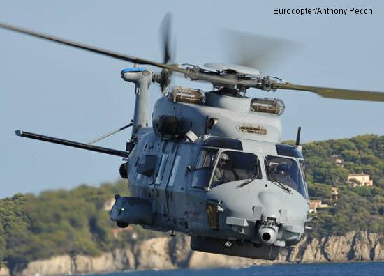 First NH90 NFH B version to French Navy