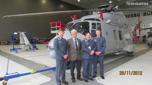helicopter news November 2012 Second NH90 NFH delivered to Norway