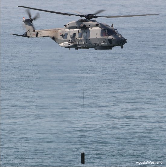 Italian Navy NH90 with Mission Planning and Analysis System