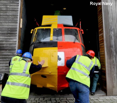 Sea King move heralds major lifesaving exhibition