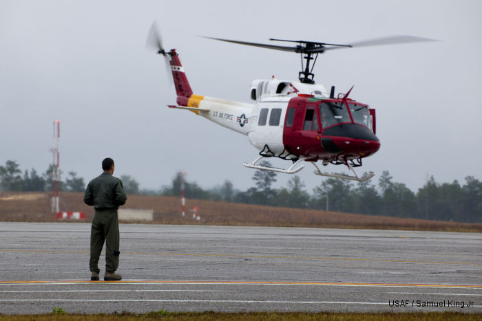 UH-1N Testing Flight Moved to Duke Field