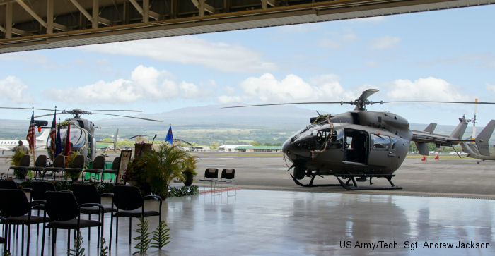 Hawaii Army National Guard received UH-72A