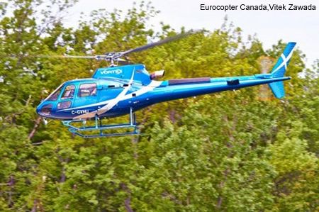 AS350B3e for Canadian Vortex Helicopters