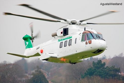 First AW101 VVIP Delivered to Turkmenistan