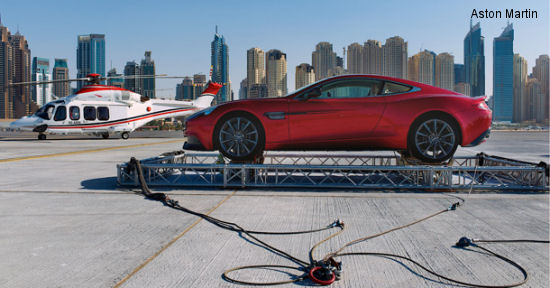 Aston Martin Centenary in Dubai