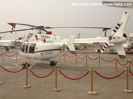 Bell 407GX featured at ABACE 2013