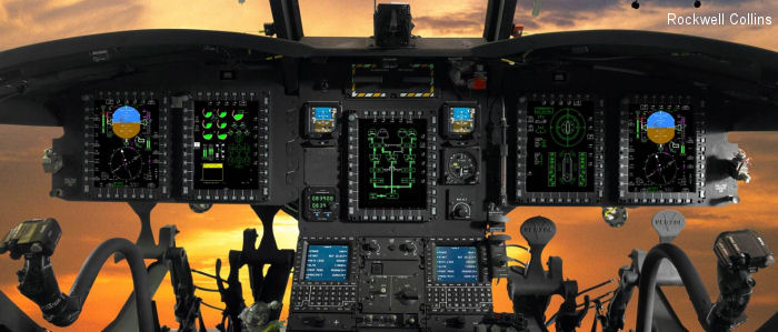 Boeing CH-147F Chinook cockpit