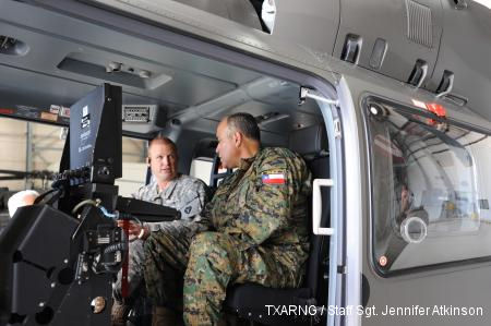 Chilean Army evaluates Texas ARNG helicopters