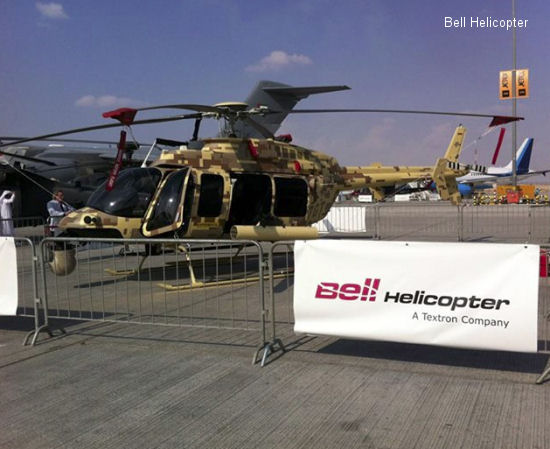 Bell Helicopter at 2013 Dubai Airshow