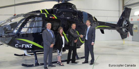 Eurocopter Canada delivers EC135 to Finnair