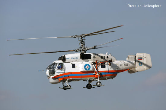 First fire-fighting Ka-32A11BC to Belarus