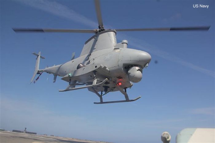 MQ-8B exceeds 8,000hs on USS Bradley