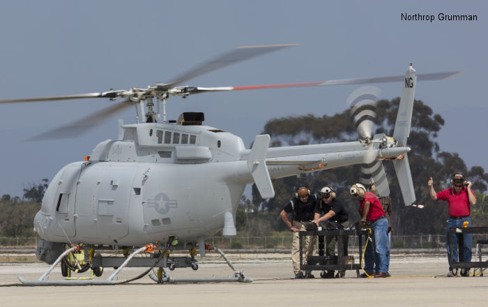 MQ-8C Fire Scout ready for Flight Operations