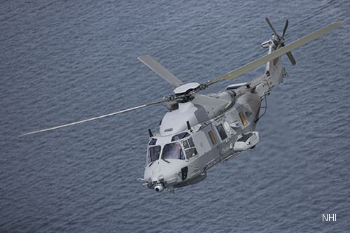 First NH90 Step B to Italian Navy